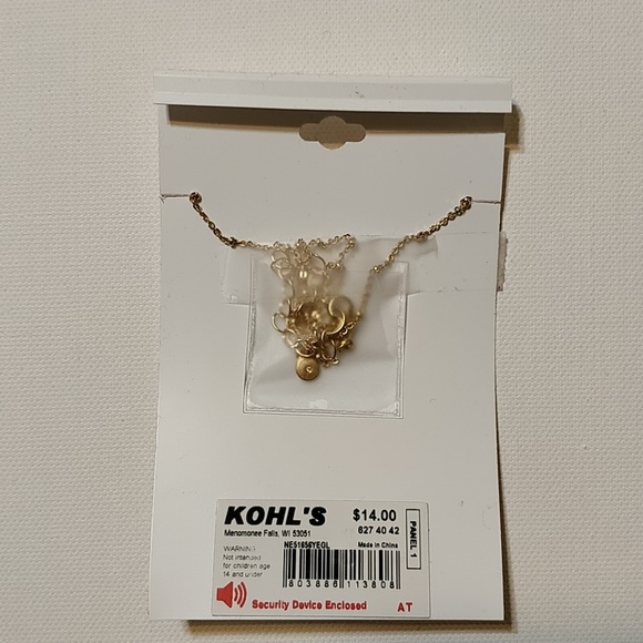 NWT! Lauren Conrad Pineapple Necklace - Picture 4 of 4